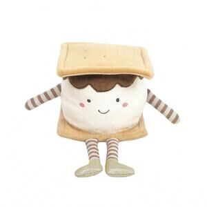 NEW MON AMI smores plush toy in brown